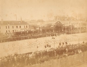 France Troyes Festivity Parade Mirliton Troyen? Old Photo Guyot 1880