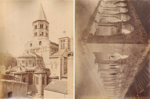 France Clermont Ferrand & St Bertrand de Comminges anciennes Photos Neurdein 1880