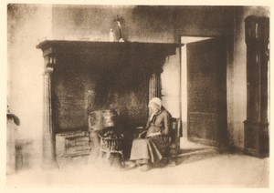 Belgium Sentiment d'Art en Photographie Fireplace old Halftone Coenraets 1901