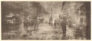 Belgium Sentiment d'Art en Photographie Street Scene old Halftone Bovier 1901