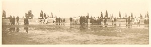 Belgium Sentiment d'Art en Photographie Crowd & Sailboats Halftone F Leys 1901