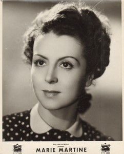 France Renée Saint-Cyr Film Marie Martine Old Photo 1942