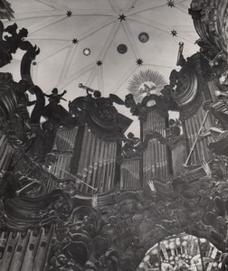 Poland Oliwa organ of the cathedral Old Photo 1962
