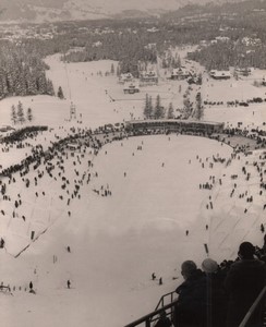 Poland Zakopane winter sports Old Photo 1962