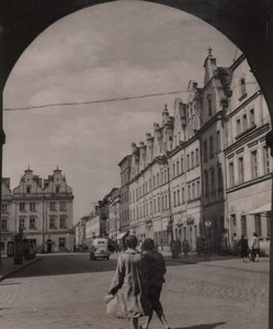 Poland Opole the reconstitued old town Old Photo 1962