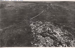 France Massif Central Forez Mounts Old Aerial Photo 1960