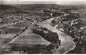France Moselle Ancy Old Aerial Photo 1960