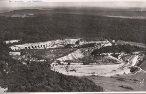France Meuse careers in Euville Old Aerial Photo 1960