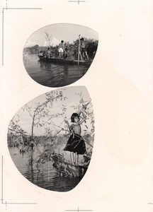 Cambodia Sinoun the Little Cambodian Girl 2 old photos Odile Wertheimer 1968 #2