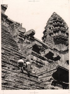 Cambodia Sinoun the Little Cambodian Girl old photo Odile Wertheimer 1968 #7