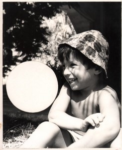 Israel Amiram Young Boy Smiling Old Maziere Photo 1969 #5