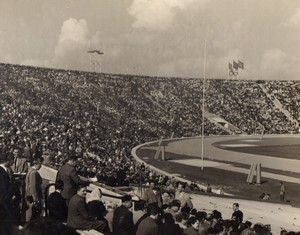 Poland Warsaw X° Anniversary Stadium Old Photo 1962