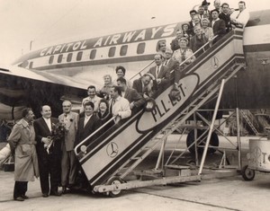 Poland Warsaw Okecie Airport Old Photo 1962