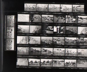 Travel in Asia India Artistic Study Old contact print photo 1970