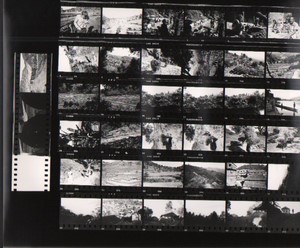 Travel in Asia Nepal Artistic Study Old contact print photo 1970