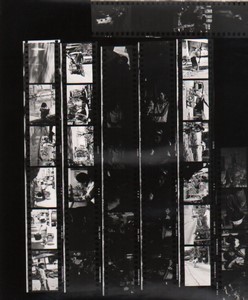 Travel in Asia Far East? Artistic Study Transports Old contact print photo 1970