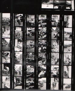 Travel in Asia Far East? Artistic Study Old contact print photo 1970