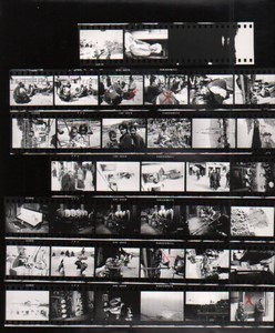 Travel in Asia Far East? Artistic Study Old contact print photo 1970