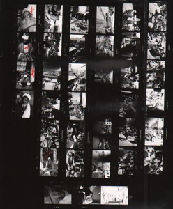 Travel in Asia Far East? Artistic Study Old contact print photo 1970