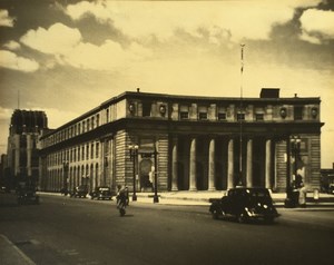 New York Syracuse Post Office Automobiles Old Photo 1940