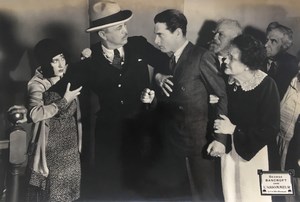 George Bancroft L'assommeur Cinema Lobby Card Paramount Movie Photo 1930