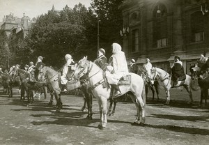 Algerians Officials in Paris France old Photo 1910