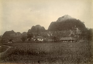 Cai Kinh Military Post French Occupation Vietnam Old Photo Tong Sing 1895