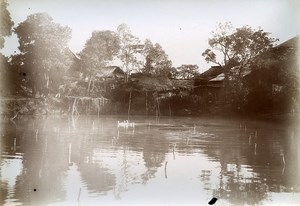 Ban Roi Village Indochina French Occupation Vietnam Old Photo Tong Sing 1895