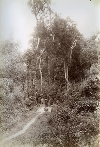 Na Peo to Dinh Lap Road French Occupation Vietnam Old Photo Tong Sing 1895