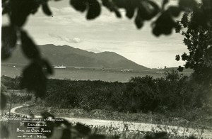 Indochina Vietnam Cam Ranh bay Seaplane Old Amateur Snapshot Photo 1930