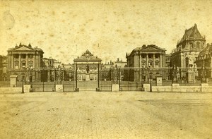 France Paris Castle of Versailles Old Cabinet Photo Debitte & Herve 1875