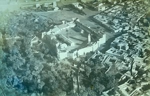 North Africa Tunisia Gafsa Panorama Old Aerial Photo 1924