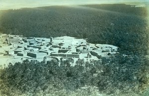 North Africa Tunisia Gabes Panorama Old Aerial Photo 1924