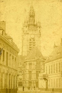 France Douai 59500 Center City Old Cabinet Photo Carette 1900