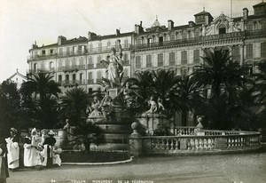 France Toulon Monument of the Federation Old Cabinet Photo SIP 1900