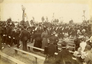 France Nancy Defile Parade Military Old Cabinet Photo Roy 1900