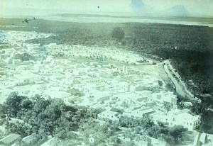 Tunisia Military Aerial View Unknown Location Old Photo 1930