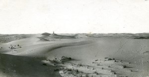 Tunisia Panorama of Desert Old Photo 1930