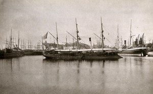 France Boats Harbor unidentified Old Photo 1900