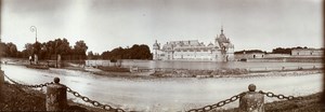 France Chantilly Castle Amateur Snapshot Photo Panorama 1913