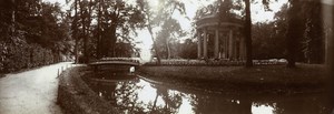 France Versailles Trianon Amateur Snapshot Photo Panorama 1913