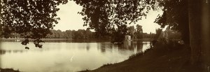 France Versailles Castle Lake Amateur Snapshot Photo Panorama 1913
