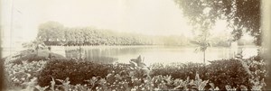 France Versailles Castle Lake Amateur Snapshot Photo Panorama 1913