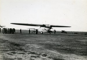 France Istres Airport Aviation Bleriot 110 Bossoutrot & Rossi Old Photo 1932