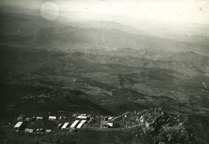 Morocco Djebel Outka Rif War Aerial View Old Military Photo 1926