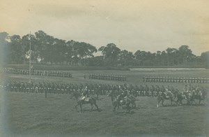 France Lille or Douai Military Parade Old Amateur Photo Scrive 1900