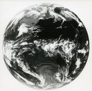 Europe Space Rocket Meteosat World old Photo 31 March 1978