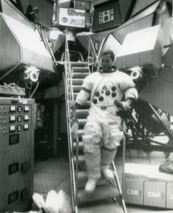 USA Space Moon Apollo 15 Mission Astronaut David R Scott old Photo 1971