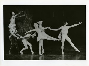 Paris Dance Children Ballet Ethery Pagava Old Photo Paget 1960