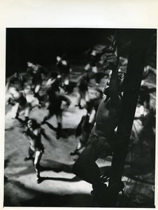 Paris Dance Ballet Christ on the Cross ? Old Photo anonymous 1960